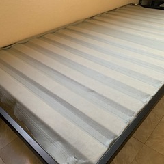 すのこ付きシングルベッドの画像