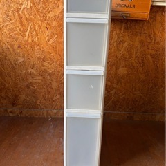 K2104 スリムストッカー 4段 
隙間収納の画像