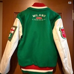 DeLONG  袖本革スタジャン (サイズXS)　MILANOの画像