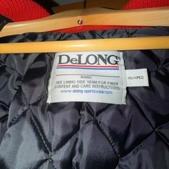 DeLONG  袖本革スタジャン (サイズXS)　MILANOの画像