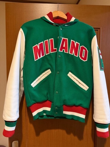 DeLONG  袖本革スタジャン (サイズXS)　MILANO