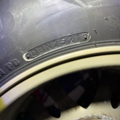 JB23ジムニースタッドレスタイヤの画像