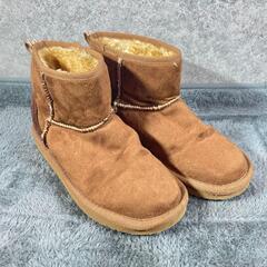 gravis（21cm）ムートンブーツ☘️キッズ/ユニセックス/グラビスの画像