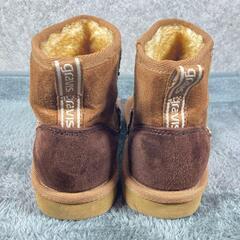 gravis（21cm）ムートンブーツ☘️キッズ/ユニセックス/グラビスの画像