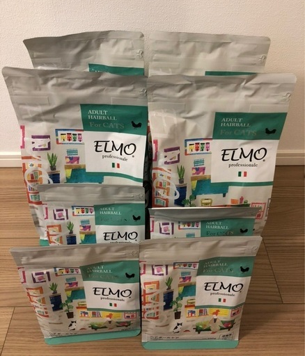 【成猫用】 ELMO ヘアボール エルモ イタリア製キャットフード