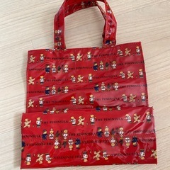 THE PENINSULA くまトートバッグの画像