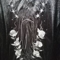 【美品】FUGA　ビジュアル系 パーカー 刺繍デザイン（Mサイズ）の画像