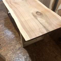 大特価 幅広 無垢 一枚板ダイニングテーブル の画像