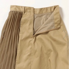 【BEAMS】プリーツトレンチスカート/Sの画像
