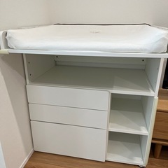 IKEA おむつ交換台 オムツ台 おむつ交換 オムツ ベビー 出産準備   赤ちゃん の画像