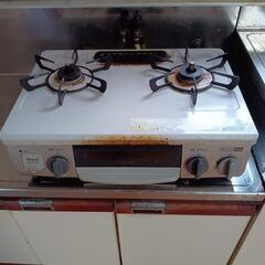 リンナイ　都市ガスコンロ　KG34MBE　２バーナー　ガスコンロの画像