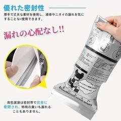 ②新品 簡易トイレ 6枚 (凝固シート入り)★  新品 除菌アルコールジェル 500ml １本(ほんのレモンの香り)の画像
