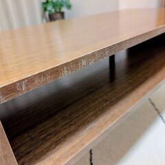 ニトリNITORI ローテーブル ブラウン の画像