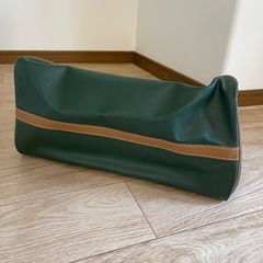 ランセル⭐︎ボストンバック　カーキ　美品の画像