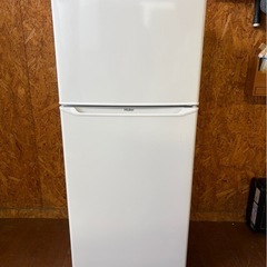 K2109 Haier ハイアール 2ドア冷蔵庫 130L 2021年製の画像