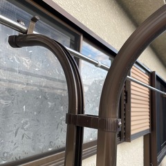 物干し台　サビないアルミ製の画像