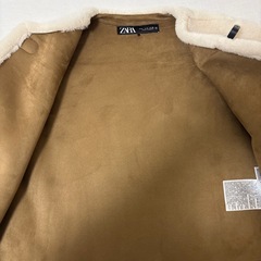 【ZARA】ダブルフェイス トグルボタンジャケット6318/286/712の画像