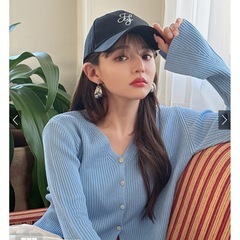 スリットフレアスリーブニットカーディガン[an1241]の画像