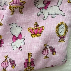 【中古】ディズニー　マリーちゃん手提げ&巾着2つの画像