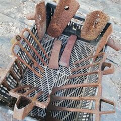 アンティーク？農機具の画像