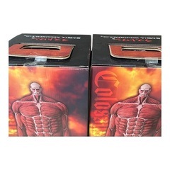 進撃一番くじ♡超大型巨人ラストワン2体セット(˘͈ᵕ ˘͈ )の画像