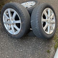 ダイハツ　純正　タイヤ付きホイールの画像