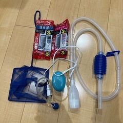 水槽　GEX  テトラLED  濾過装置　セット
の画像