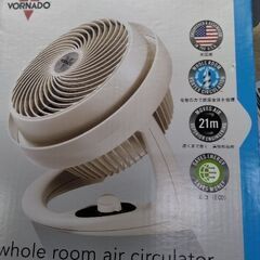 米国産　定価2万円ぐらい？　大容量　ボルネード　サーキュレーター　扇風機　ストーブ と併用お勧めの画像