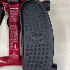 ★中古美品！ショップジャパン　健康ステッパー ナイスデイ　NICEDAY ND-1R レッド の画像