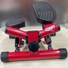 ★中古美品！ショップジャパン　健康ステッパー ナイスデイ　NICEDAY ND-1R レッド の画像