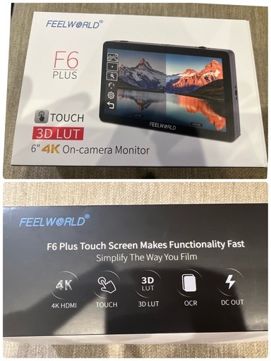 FEELWORLD F6 PLUS 5.5インチモニター　元箱あり