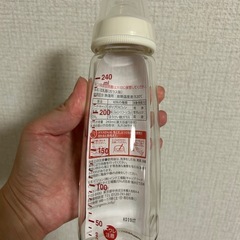 ピジョン　細型ガラス　哺乳瓶240mlの画像