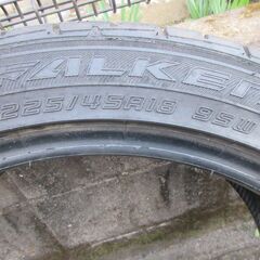 FALKENタイヤ 225/45R18 中古2本セットの画像