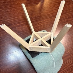 ニトリ回転式ダイニングチェア2脚の画像