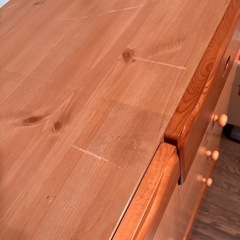 🌟美しい木目チェスト🪵＋扉付きハンガーラック✨5段大容量収納🗄️子供部屋👶サンルーム🌞リビング🛋玄関🎀どこでも大活躍💖2000円超お得🎁の画像