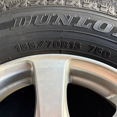 バリ溝軽自動車用スタッドレスアルミセットの画像