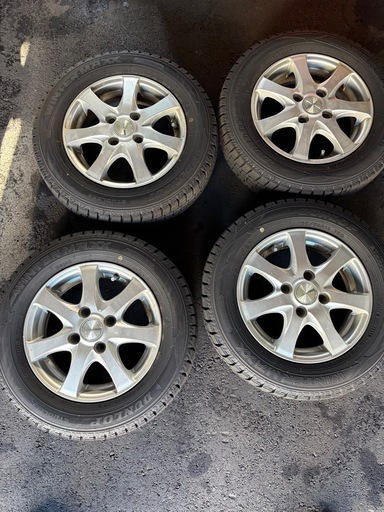 バリ溝軽自動車用スタッドレスアルミセット