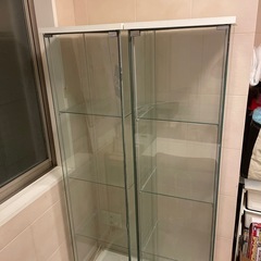 IKEAのコレクションケース2個セット の画像