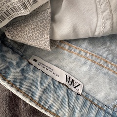 ZARA タイト　ロングデニムスカートの画像