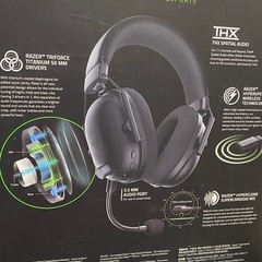 [高音質 低遅延]RAZERゲーミングヘッドセットの画像