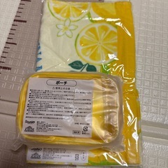 シナモンロール 当たりくじ フェイスタオル＆ポーチの画像