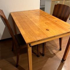  (決まりました)ダイニングテーブルセットの画像