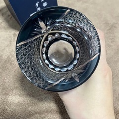 【新品・未使用】伝統工芸品　切子グラス　コップの画像