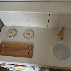 ままごとキッチン台の画像