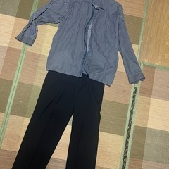 メンズ GU UNIQLO ZARA H&M BEAUTY&YOUTH 秋冬 シャツ、パンツ、ジャケット 8点セットまとめ売り モノトーン モード系の画像