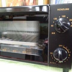 2021年製　美品　コイズミ　オーブントースターの画像
