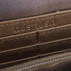 ハッシュハッシュ⭐︎上品なベロアのショルダー財布👛ピンクの画像