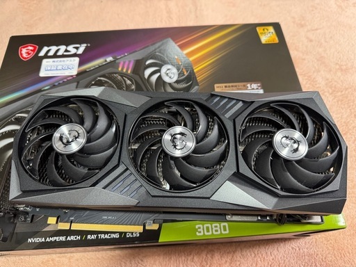 MSI RTX3080
 グラボ