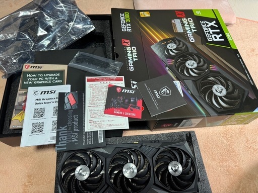 MSI RTX3080
 グラボ