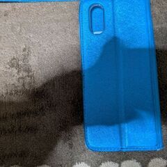 シンプルスマホケース　ブルーの画像